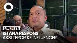 Video Respons Istana soal Kasus Teror ke Influencer: Kita Minta Investigasi