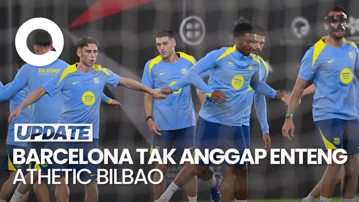 Video Flick Jelang Laga Barcelona Lawan Athletic Bilbao: Kita Harus Kompak