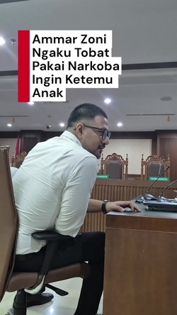 Video: Lagi! Ammar Zoni Janji Tobat Pakai Narkoba, Ngaku Ingin Ketemu Anak 