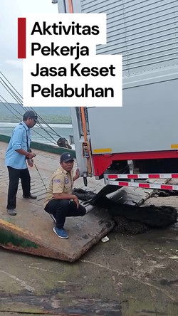 Video: Pekerja Jasa Keset Pelabuhan Gilimanuk Tolak Disebut Pungli