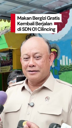 Video MBG Jalan Lagi di SDN 1 Cilincing Pasca-Insiden Mobil Tabrak Siswa