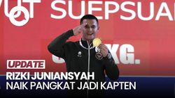 Video Pecahkan Rekor Dunia, Lifter Rizki Naik Pangkat Jadi Kapten