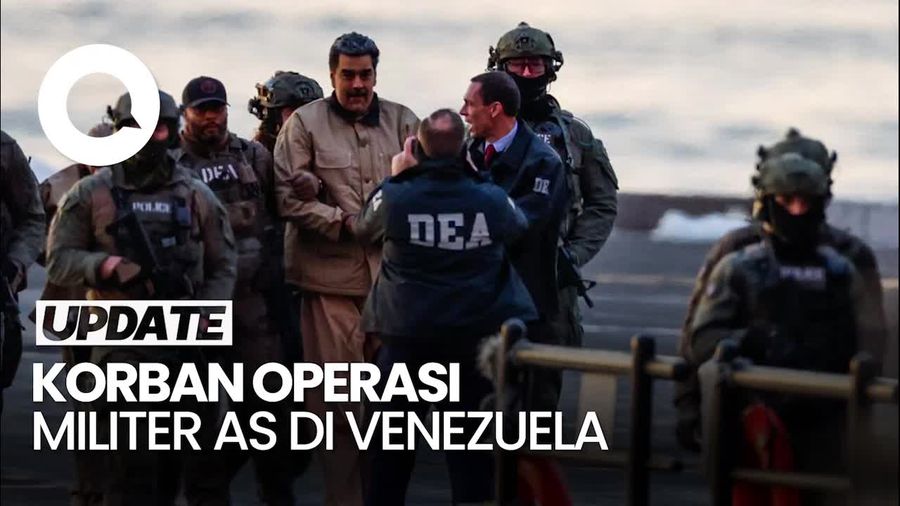 Video: 100 Orang Tewas dalam Operasi Militer AS di Venezuela