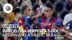 Video Barcelona ke Final Piala Super Spanyol Usai Libas Bilbao 5-0