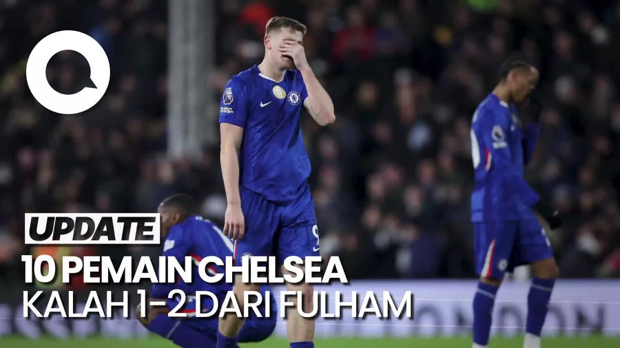 Video: 10 Pemain Chelsea Dibungkam Fulham