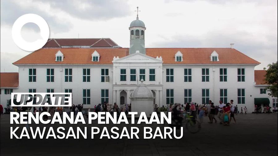 Video: Pramono Ungkap Pasar Baru-Kota Tua Akan Ditata Mulai Pertengahan 2026