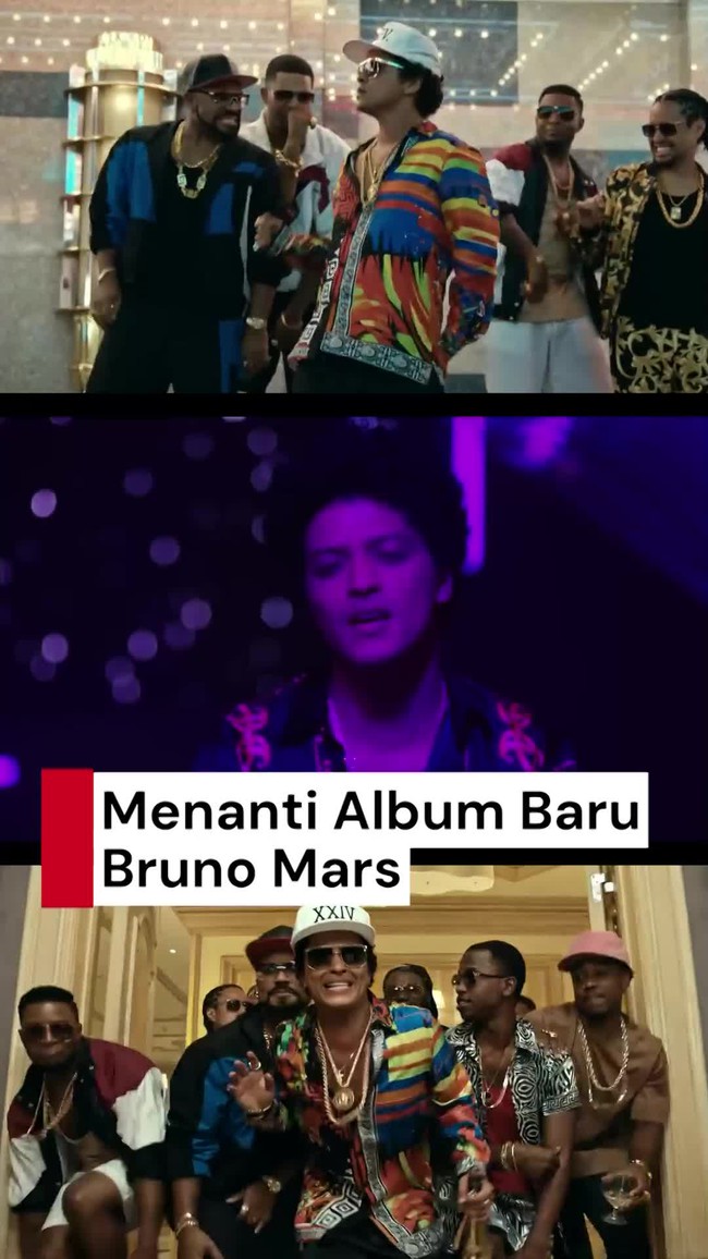 Video: Setelah 10 Tahun! Bruno Mars Akhirnya Bakal Rilis Album Baru 