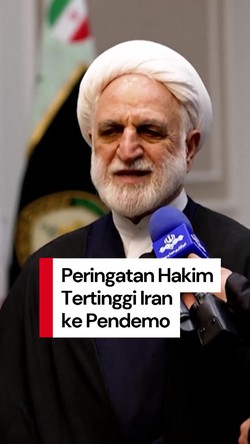 Video: Iran Bakal Tindak Pendemo yang Rusuh!
