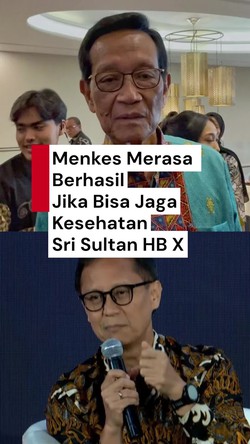 Video Menkes: Usia Sri Sultan HB X Minimal Harus Sama dengan Ratu Elizabeth II