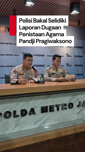 Video: Polisi Terima Laporan Penistaan Agama Pandji Pragiwaksono di Mens Rea