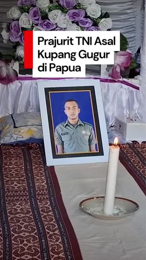 Video: Prajurit TNI Asal Kupang Gugur dalam Baku Tembak di Papua Pegunungan