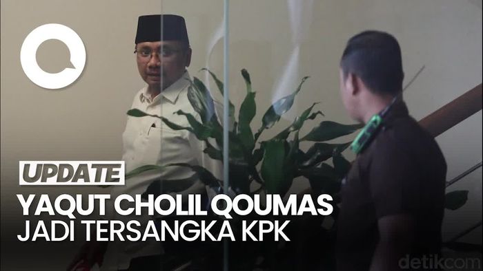 Video Pernyataan KPK Tetapkan Eks Menag Yaqut Tersangka Korupsi Kuota Haji