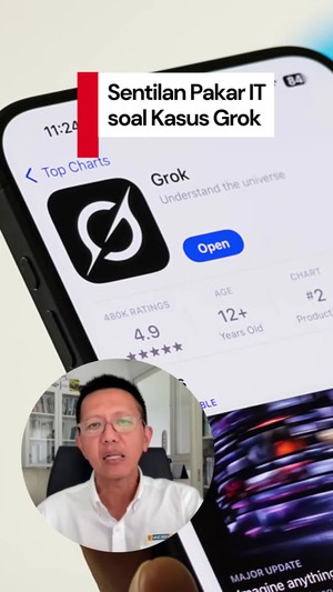 Video: Soroti Kasus Grok, Pakar IT Sentil Pengembang Aplikasi Asing