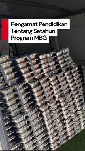 Video Sorotan Pengamat Pendidikan soal Setahun MBG