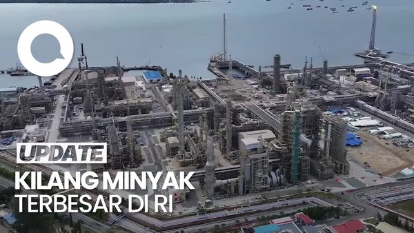 Video Momen Prabowo Resmikan Kilang Minyak Terbesar RI di Balikpapan