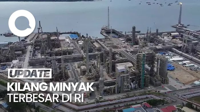 Video Momen Prabowo Resmikan Kilang Minyak Terbesar RI di Balikpapan