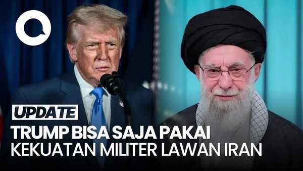 Video Gedung Putih Sebut Trump Tak Takut Pakai Kekuatan Militer Lawan Iran