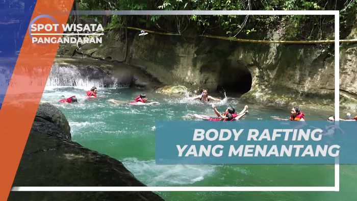 Rasakan Tantangan Menantang Body Rafting di Sungai Citumang, Pangandaran