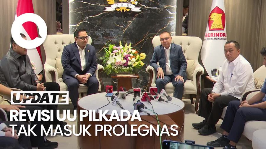 Video DPR-Pemerintah Sepakat Belum Ada Rencana Bahas Revisi UU Pilkada 