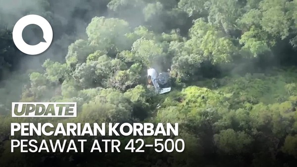 Video Korban Kedua Jatuhnya Pesawat ATR Ditemukan di Tebing Gunung Bulusaraung