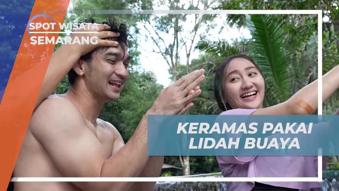 Mandi dan Keramas dengan Lidah Buaya di Kali Odo Semarang