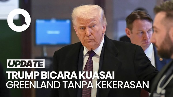 Video Trump Pastikan Tak Gunakan Kekerasan untuk Kuasai Greenland