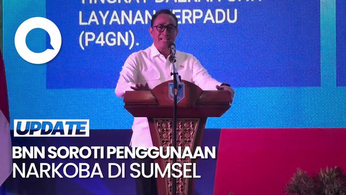 Video Sumsel Pengguna Narkoba Terbanyak Kedua, Kepala BNN: PR Kita Semua!