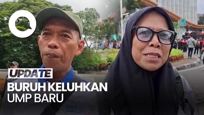 Video Jerit Buruh soal UMP Baru: Bayar Kontrakan Mahal, Makan Juga Mahal