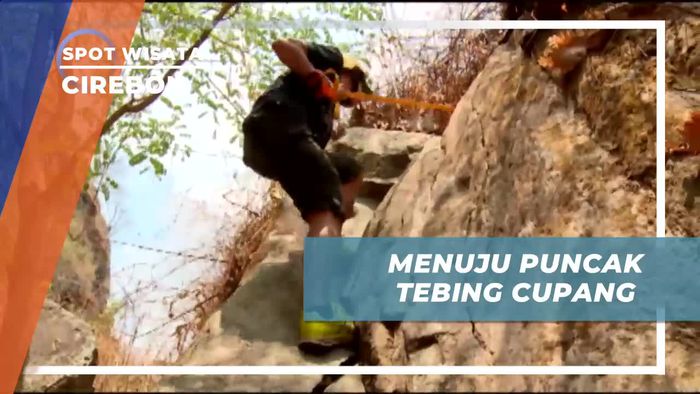 Menaklukkan Tebing Cupang dengan Repling di Cirebon