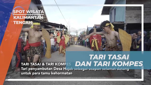 Mengenal Tari Tradisional Tasai dan Kompes di Kalimantan Tengah