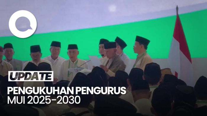 Video: Disaksikan Prabowo, MUI Kukuhkan Kepengurusan 2025-2030