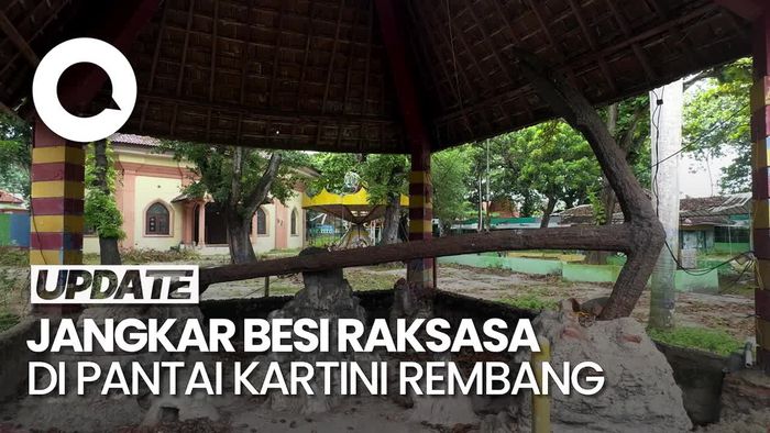 Video Melihat Jangkar Dampu Awang, Ikon Rembang yang Menyimpan Misteri