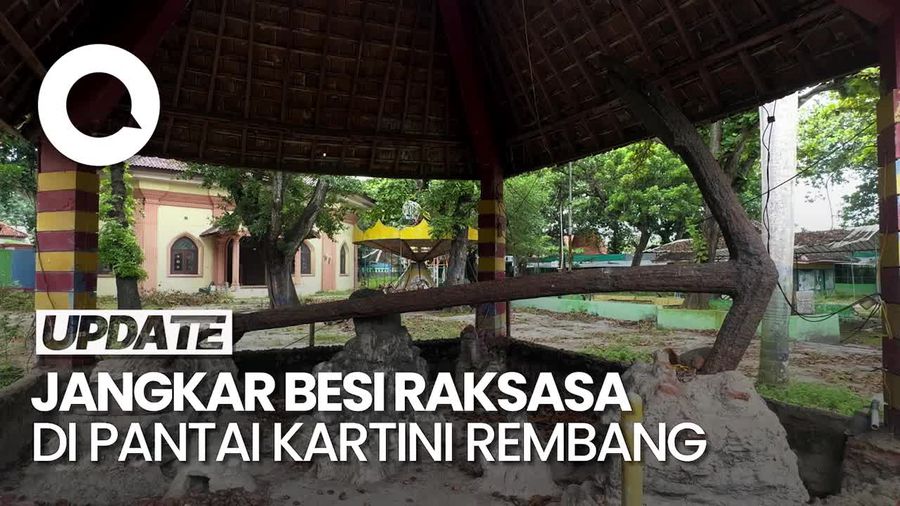 Video Melihat Jangkar Dampu Awang, Ikon Rembang yang Menyimpan Misteri