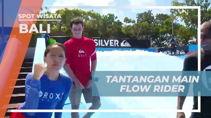 Menaklukkan Tantangan Arus Flow Rider di Nusa Dua, Bali