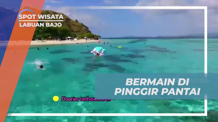 Menemukan Kerang dan Mermaid di Pantai Pulau Kanawa, Labuan Bajo