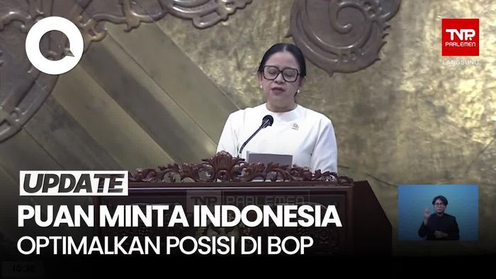 Video: Puan Ingatkan Posisi RI di BoP Harus Berlandaskan Politik Bebas Aktif