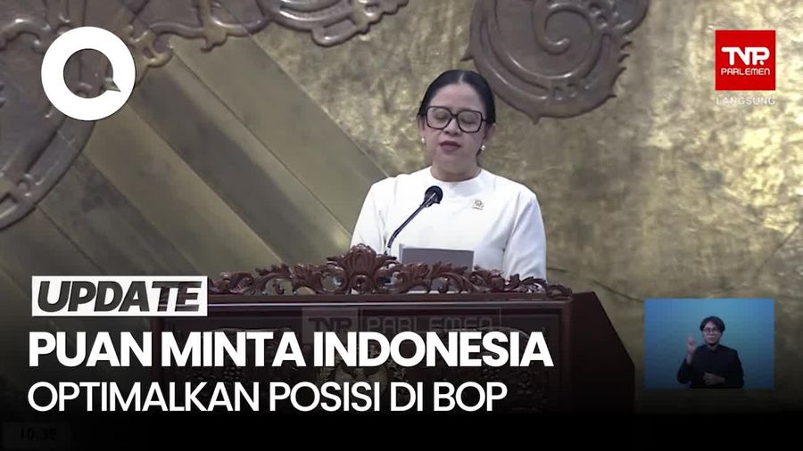 Video: Puan Ingatkan Posisi RI di BoP Harus Berlandaskan Politik Bebas Aktif