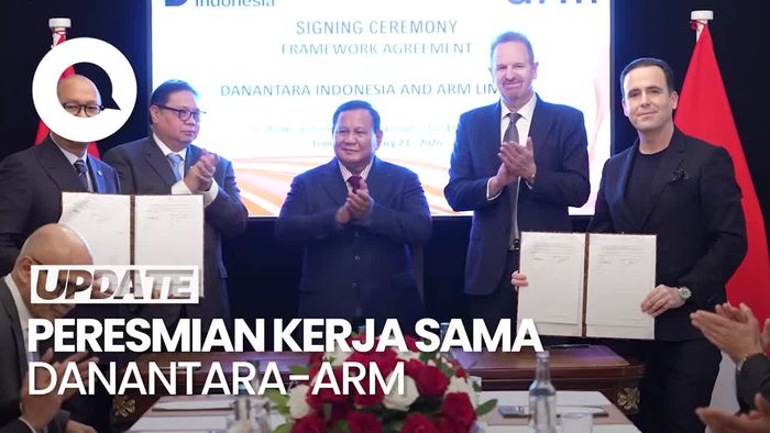 Video: Prabowo Saksikan Peresmian Kerja Sama Semikonduktor Danantara-Arm