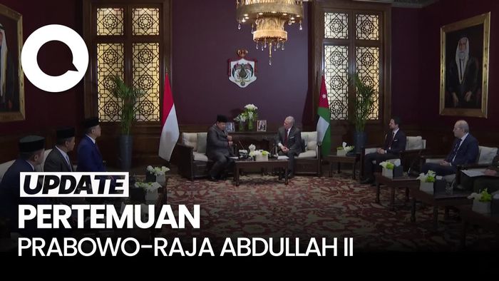 Video Prabowo-Raja Yordania Soroti Situasi Gaza, Dorong Solusi Dua Negara