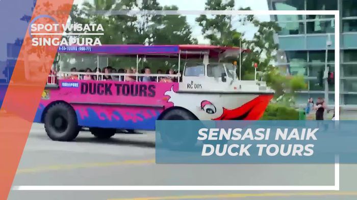 Naik Duck Tour Menjelajahi Singapura