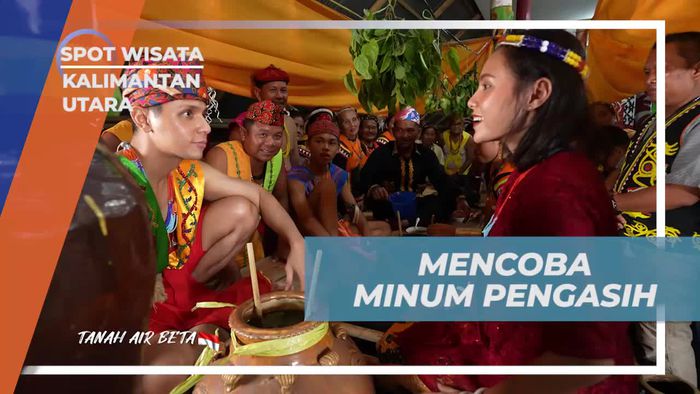 Mencoba Minum Pengasih Khas Dayak Bulusu di Kalimantan Utara