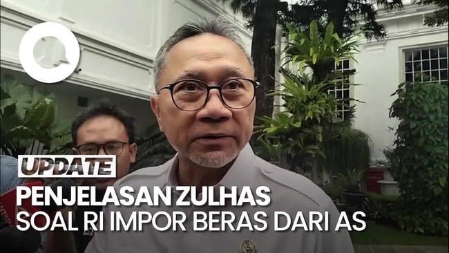 Video: Zulhas Pastikan Impor 1.000 Ton Beras dari AS Hanya untuk Beras Khusus