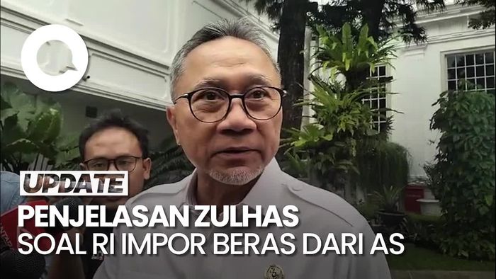 Video: Zulhas Pastikan Impor 1.000 Ton Beras dari AS Hanya untuk Beras Khusus