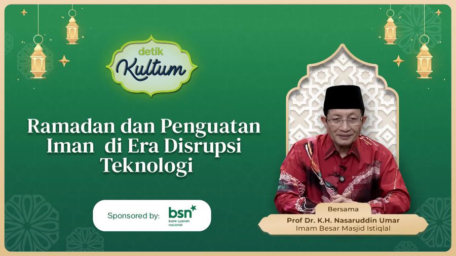 Ramadan dan Penguatan Iman di Era Disrupsi Teknologi