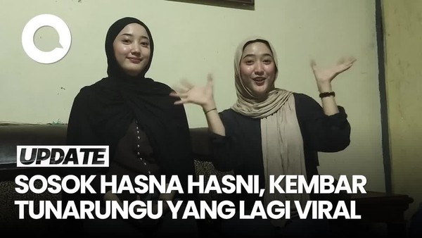 Video Sosok Hasna Hasni, Kembar Tunarungu Viral yang Tembus Dunia Kerja