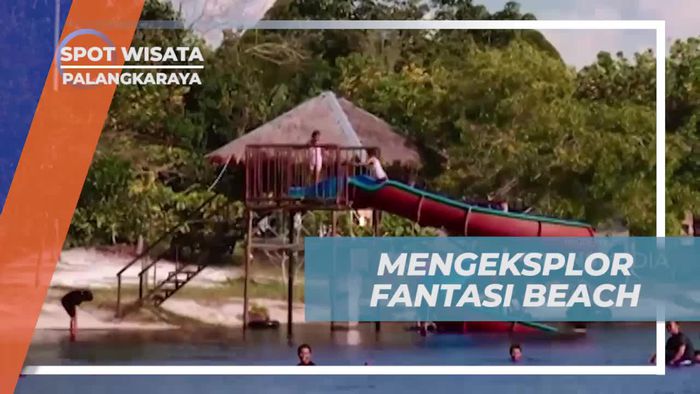 Menjelajahi Fantasi Beach yang Unik di Palangkaraya  