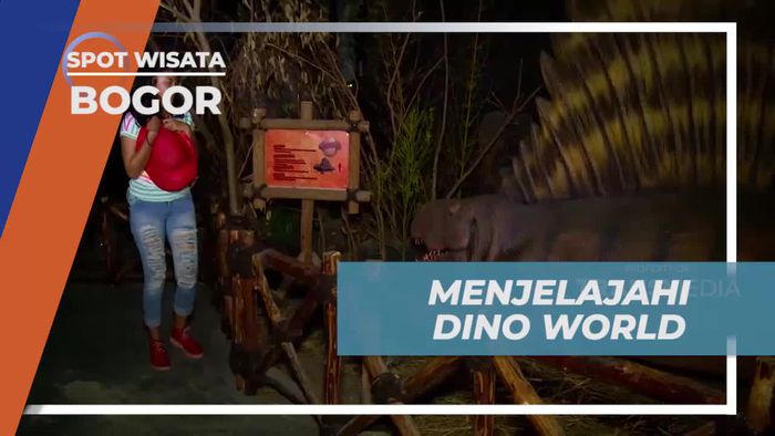 Menelusuri Wahana Dino World di Jungle Land, Bogor