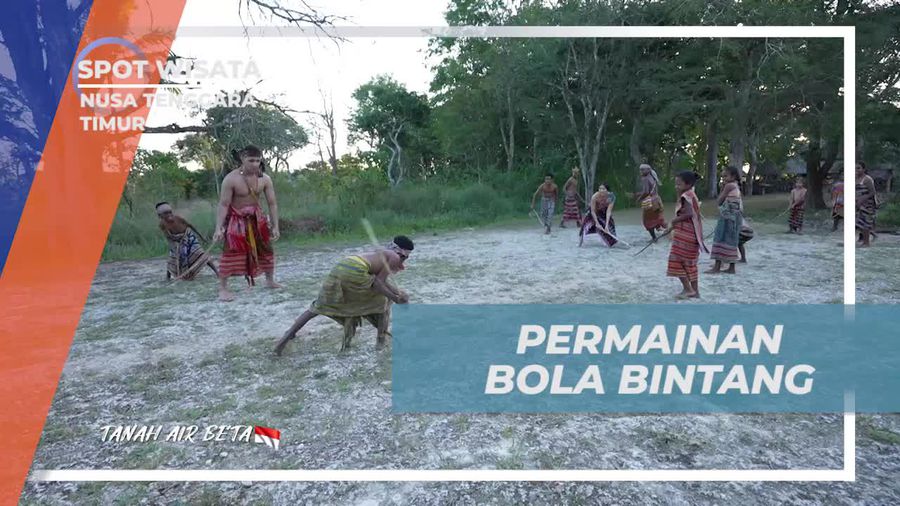 Mencoba Permainan Tradisional Bola Bintang di Nusa Tenggara Timur