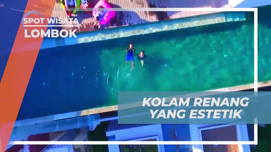 Menyegarkan Diri dengan Kolam Renang Estetik di Svarga Resort, Lombok