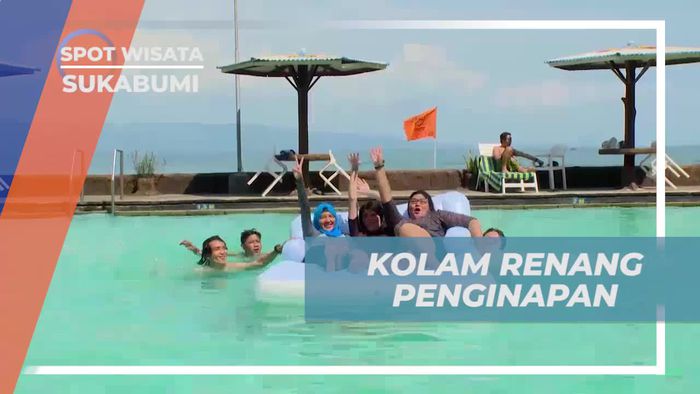 Berenang Santai di Kolam Renang Hotel di Pelabuhan Ratu, Sukabumi